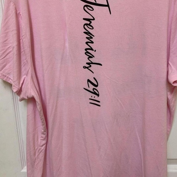 Pink religious women's tshirt - Picture 6 of 6